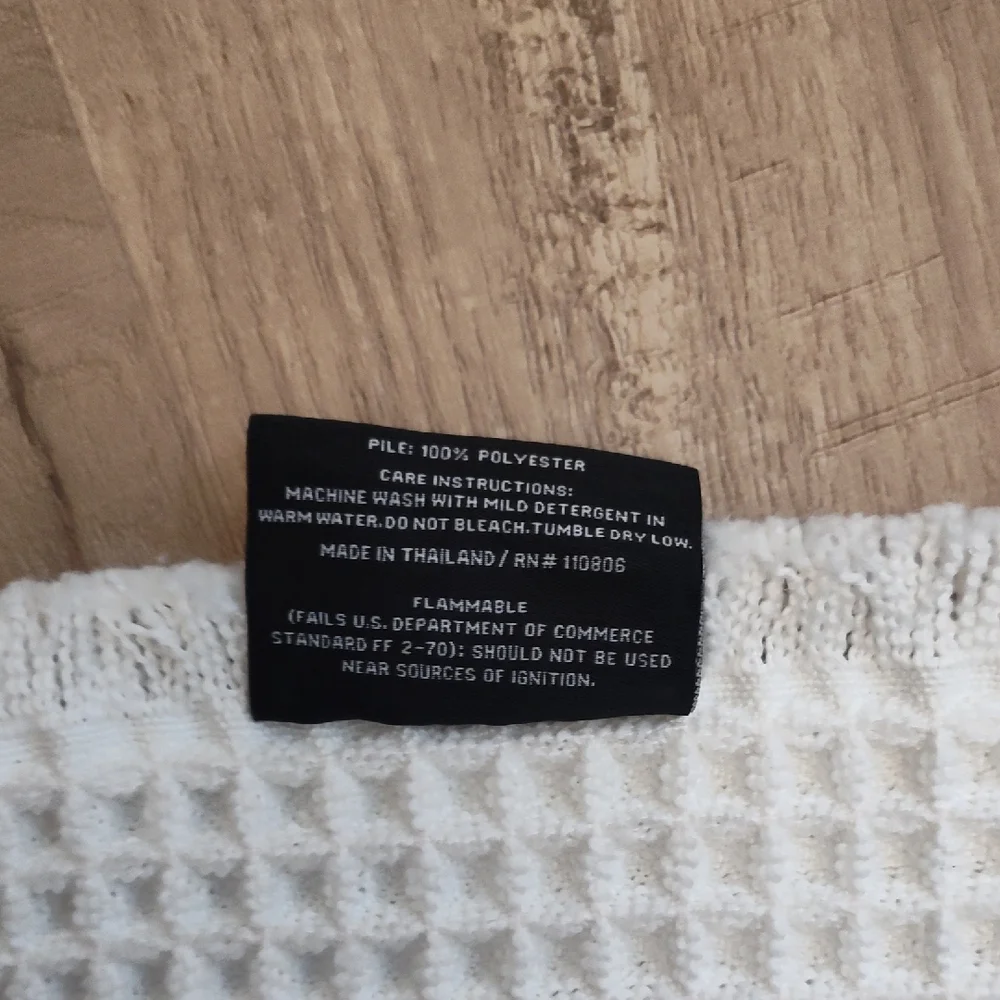 Lucky Brand White Rug